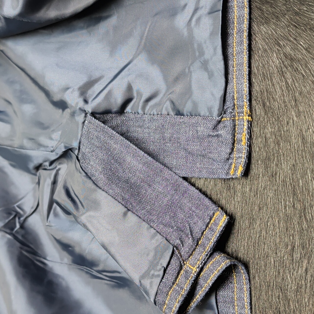 Liz Claiborne NWT 14 Denim Jacket Dressy Ladies Coat - Picture 6 of 11